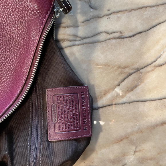 Coach Pebble Leather  Handbag - Picture 3 of 6